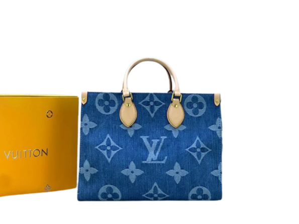 Louis Vuitton | Monogram Casual Style Denim Blended Fabrics Street Style