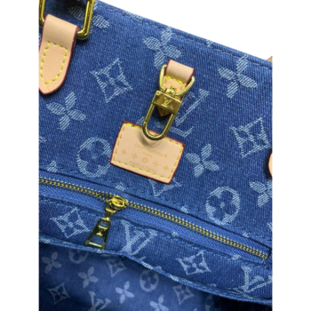 Louis Vuitton | Monogram Casual Style Denim Blended Fabrics Street Style