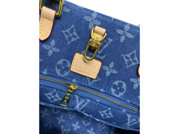 Louis Vuitton | Monogram Casual Style Denim Blended Fabrics Street Style