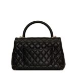 Chanel Coco Handle Medium Black Caviar