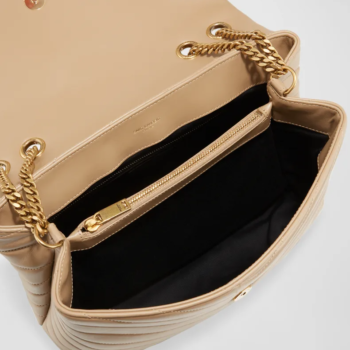 SAINT LAURENT Loulou Medium leather shoulder bag