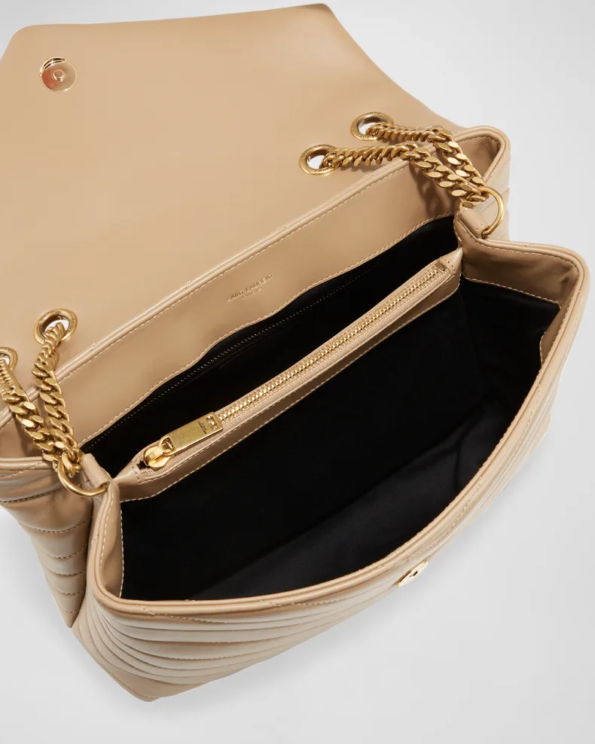 SAINT LAURENT Loulou Medium leather shoulder bag